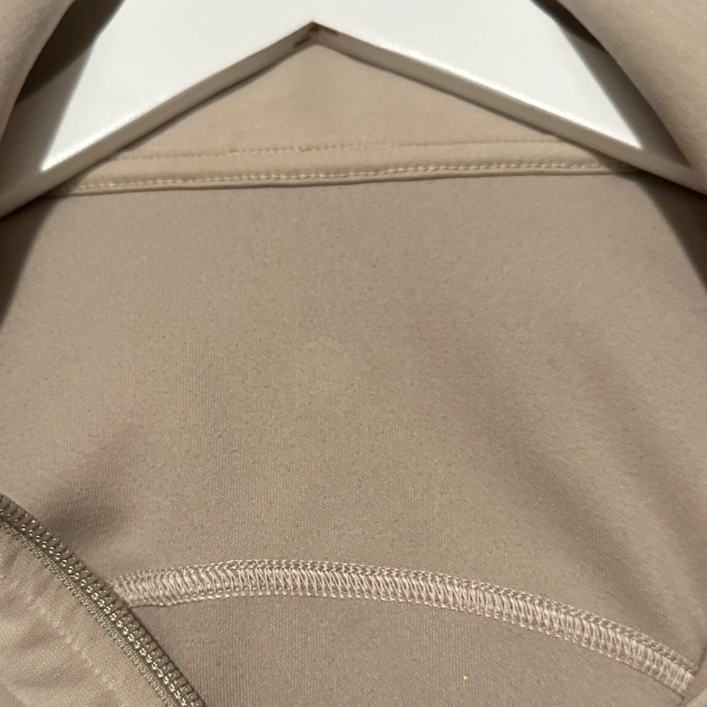 Lululemon Women's Cream Quarter-Zip Sweater - Picture 2 of 5